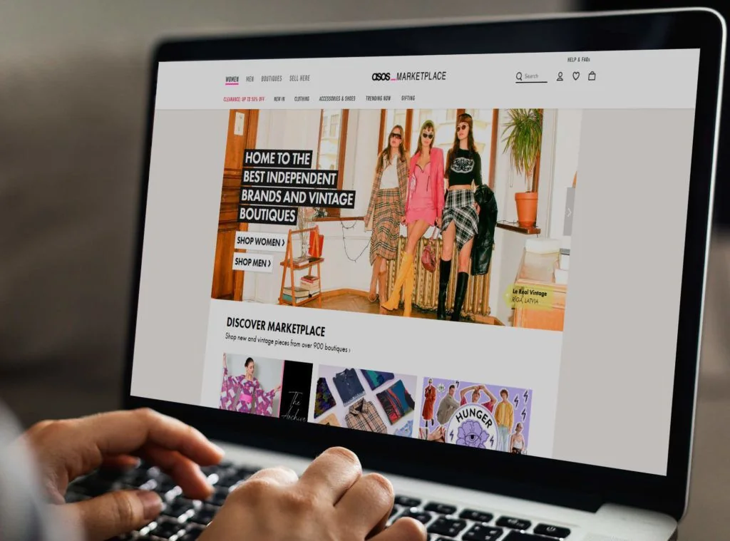 Vender en Asos