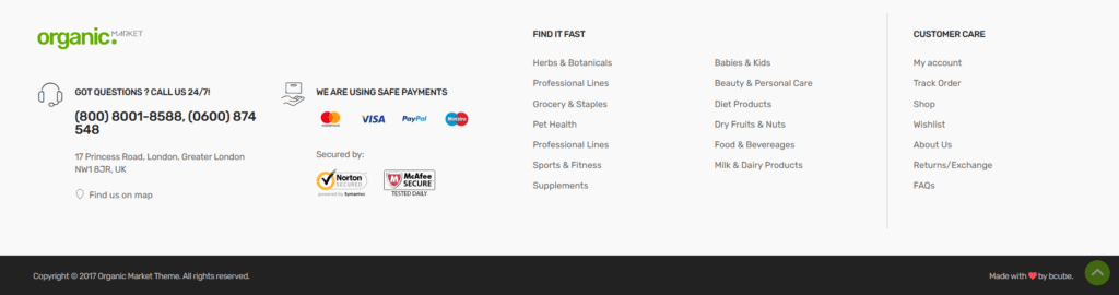 Enlaces internos footer