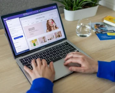 Equipo de shopify partners analizando métricas de ventas en una reunión estratégica para optimizar un ecommerce corporativo.